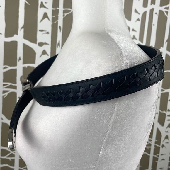 RARE Genuine Vintage Nickles Leather Belt Buffalo Indian Head 40 - Picture 2 of 13